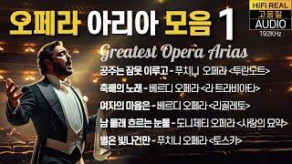 Greatest Opera Arias, [오페라 아리아 명곡 모음 1] 공주는 잠못이루고, 축배의 노래, 여자의 마음은, 남 몰래 흐르는 눈물, 별은 빛나건만, 베르디, 푸티니,