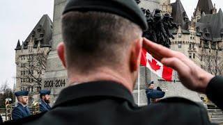 Canada marks Remembrance Day 2024 at the National War Memorial