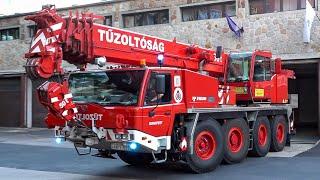 [HUGE COMPILATION] - BUDAPEST FIRE & Emergency Services responding + Police & VIP-Convoys!