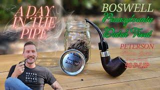 Peterson Deluxe System Dark Smooth 9s & Boswell Pennsylvania Dutch Treat | A Day in the Pipe