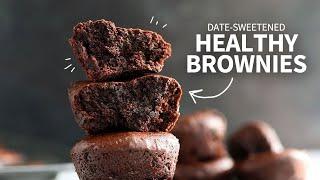 Healthy Brownies (No Flour & Date-Sweetened!)