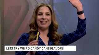 FOX43 anchors try non-traditional candy cane flavors