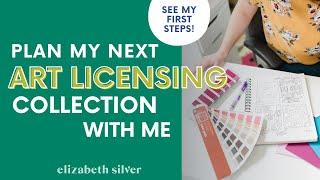 My Art Licensing Collection Design Process : Brainstorming | Elizabeth Silver