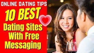 ️ 10 Best Dating Sites With FREE MESSAGING (2024) #freemessaging #datingsites