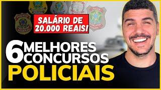 OS 6 MELHORES CONCURSOS POLICIAIS QUE QUALQUER UM PODE FAZER