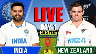 India vs New Zealand, 2nd Test, Day 1 | IND vs NZ Live Match | Live Cricket Match , Session 2