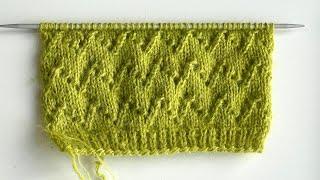 Knitting stitch pattern #28