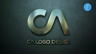 CA logo design | ca letter logo design | professional logo design | pixellab editing