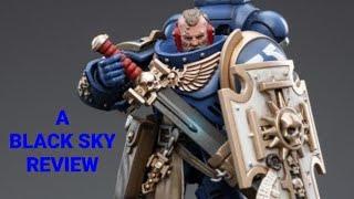 Joytoy Ultramarines Bladeguard Veterans 1:18 Scale Action Figure Review.