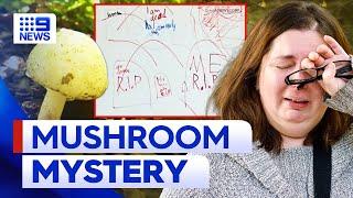 Another twist in suspected mushroom poisoning case | 9 News Australia