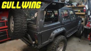 DIY Gullwing Window For Under $90 | Jeep XJ Winter Build Series Episode 5