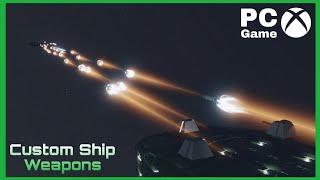 Check out These Custom Ship Weapons | Starfield Tiger Shipyard Overhaul Free Mod (XBOX/PC)