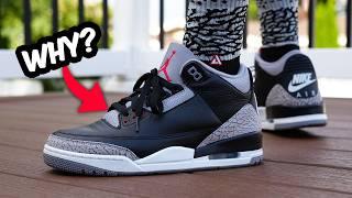 Air Jordan 3 Black Cement 2024 REVIEW & On Feet