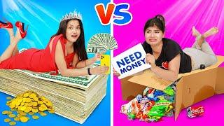 RICH VS POOR STUDENT | Rich VS Poor Girl Funny Situations | Funny Types Of Students | BeautyLol