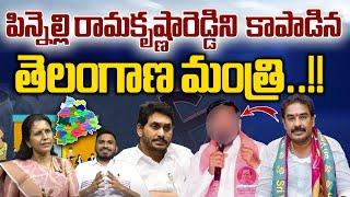 Pinnelli Ramakrishna Reddy Missing Twist : పిన్నెల్లి కాపాడిన  తెలంగాణ మంత్రి | Wild Wolf Digital