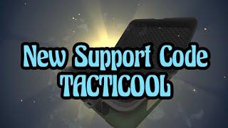 TACTICOOL SUPPORT CODE