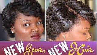 NEW YEAR, NEW HAIR | FROM CURLY TO STRAIGHT | CharyJay