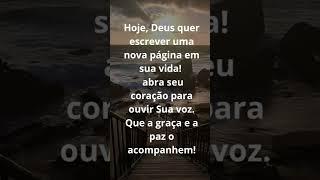 Deus tem uma nova história pra sua vida! #fé #mensagem Fe #Deus #novahistoria