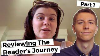 Listening to a new podcast | podcast listening vlog | reviewing The Reader’s Journey Podcast Pt. 1