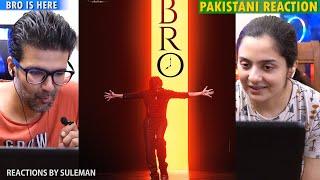 Pakistani Couple Reacts To Bro Motion Poster | Bro Is Here | Pawan Kalyan | Trivikram | PSPK