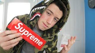 13yroldhypebeast 1st Camo bape full zip Shark Hoodie pickup + Supreme X Stone Island pickups!!!