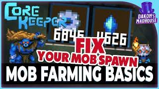 Mob Farms: Spawn Cells and Spawn Rates | Core Keeper 1.0