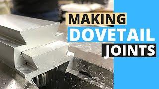 Making Metal DOVETAIL JOINTS