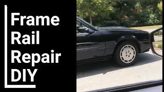 Foxbody Frame Rail and Strut Tower Repair DIY