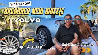 FINALLY WE UPGRADE OUR WHEELS/ Volvo Tires & Mags Upgrade! / SUBIC BAY PHILIPPINES