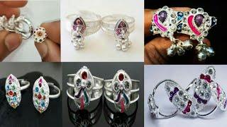 Silver Toe Ring Designs 2022, Latest Toe Ring Designs #kaushalyapandey