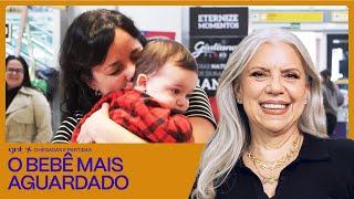 Tia se emociona e espera ansiosa para conhecer o sobrinho pela 1ª vez  | Chegadas e Partidas | GNT