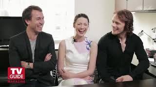 [VOSTFR] Interview de Caitriona Balfe, Sam Heughan et Tobias Menzies pour TV Guide (2014)