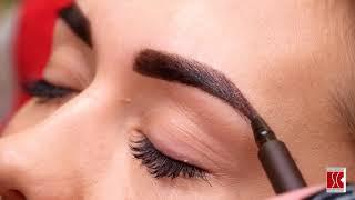 Swiss Color Ombré Shading Eyebrows by Monika Poskute