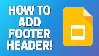 How To ADD Footer and Header in Google Slide