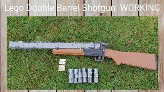 Lego Double Barrel Shotgun  (Working)