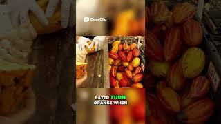 Cocoa Harvest Secrets  Revealed! See How It's Done!  How Twix Bar is Made...
