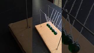 How To Make Newton Pendulum at Home #shorts