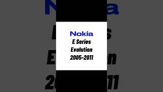 Nokia E Series Evolution 2005-2011 #nokia #nokia_fp_always #nokiaevolution #nokiaphones