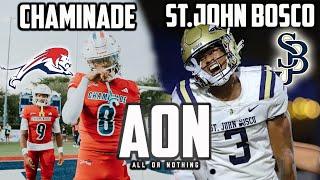 FLORIDA VS CALI FOOTBALL!! | Chaminade Madonna vs St.John Bosco | An Original Docuseries