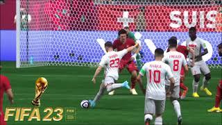 SHAQIRI VS SERBIA #fifa #fifa22 #fifa23 #goalbg #viral