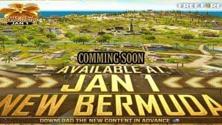 Garena free fire official announcement || coming soon   new map remastered bermuda (ttg)