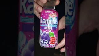 Artsy Sister drinks grape ramune #ramune #grape #soda