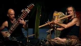 Avi Adir & Kristian Jyoti #1 (live concert Anjuna, GOA 2012)