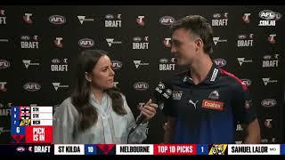 Jagga Smith interview with Sarah Olle - AFL Draft