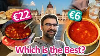 BEST Restaurants for Goulash in BUDAPEST | Hungarian Food and History Guide