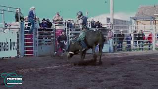 Wacey Finkbeiner rides Billy Big Rigger for 83 points (CPRA)