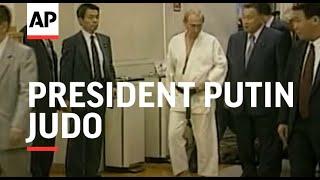 JAPAN: TOKYO: RUSSIAN PRESIDENT PUTIN: JUDO (V)