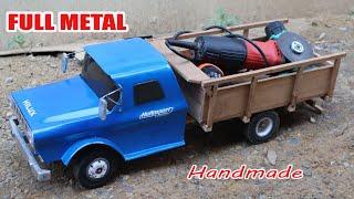 How to Make The Old Truck RC from Iron Plate.