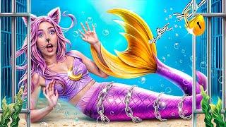 CATNAP from Poppy Playtime 3 in Prison! Extreme Makeover From Catnap to Mermaid!