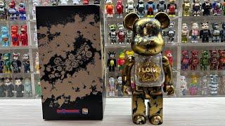 Bearbrick Unboxing: Mames Flora Gold 400%